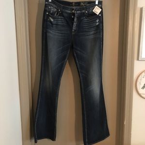 High waist, bootcut, 7 for all mankind jeans
